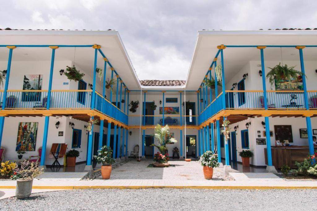 Hotel Hacienda Santa Clara 圣罗莎德卡瓦尔 外观 照片