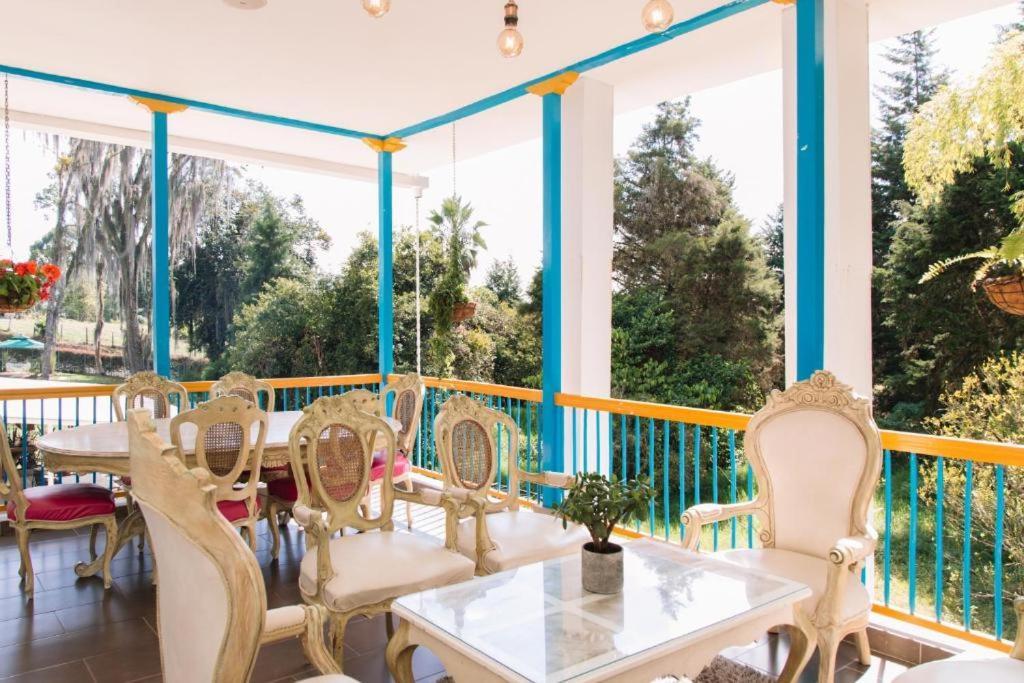 Hotel Hacienda Santa Clara 圣罗莎德卡瓦尔 外观 照片