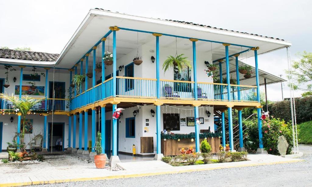 Hotel Hacienda Santa Clara 圣罗莎德卡瓦尔 外观 照片